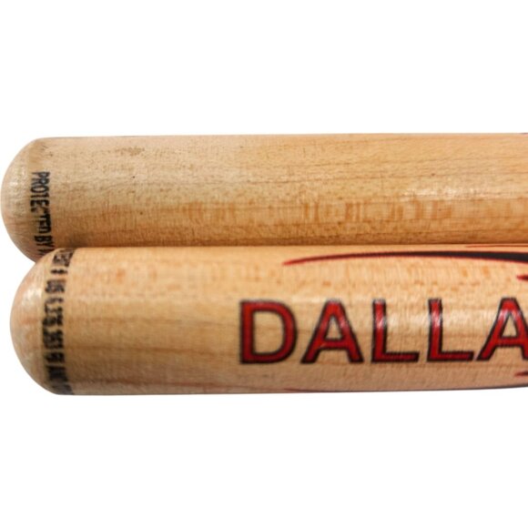 Hard Rock Cafe Dallas Souvenir Drumsticks With Tribal Flame Design - Picture 5 of 8